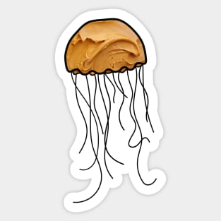 Peanut Butter Jelly Fish Sticker